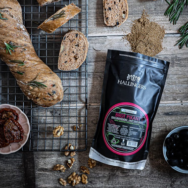 Die Zutaten für das Kräuter Baguette