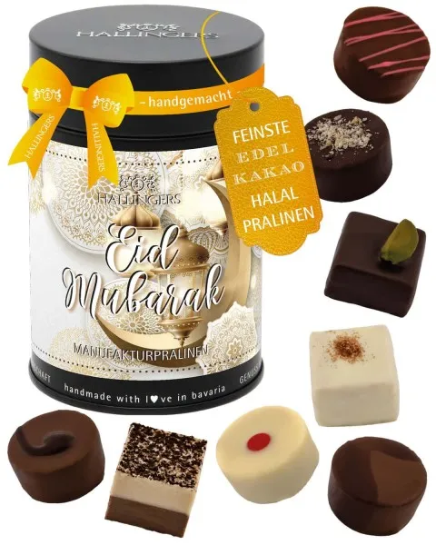 Eid Mubarak - Pralinen Halal, ohne Alkohol handmade