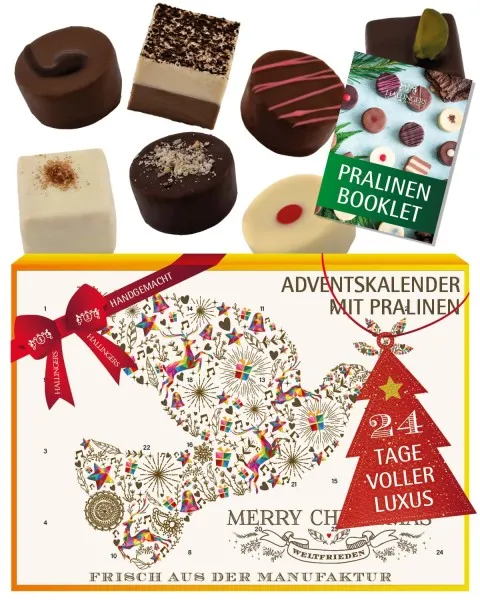 Weltfrieden - Pralinen, ohne Alkohol handmade