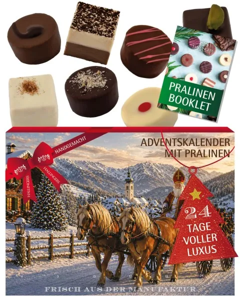 Nikolausfahrt - Pralinen, ohne Alkohol handmade