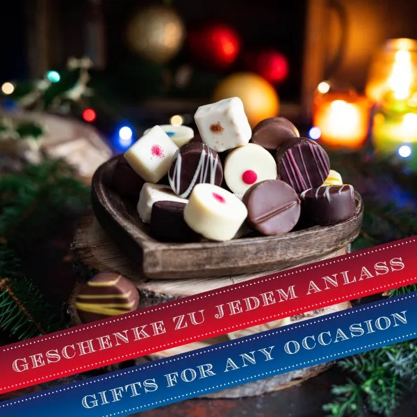 Frohes Fest Snowman Rothenburg XXL (Pralinen Mix, ohne Alkohol)