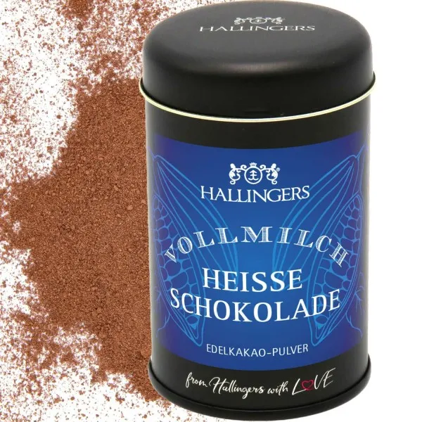 Vollmilch (Edelvollmilch) - Trinkschokolade, Edelkakao ohne Alkohol
