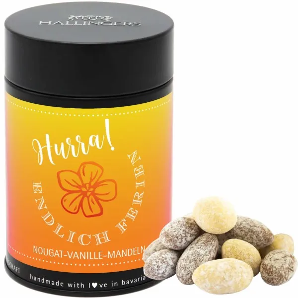 Hurra! Endlich Ferien (Nougat-Vanille-Mandeln)