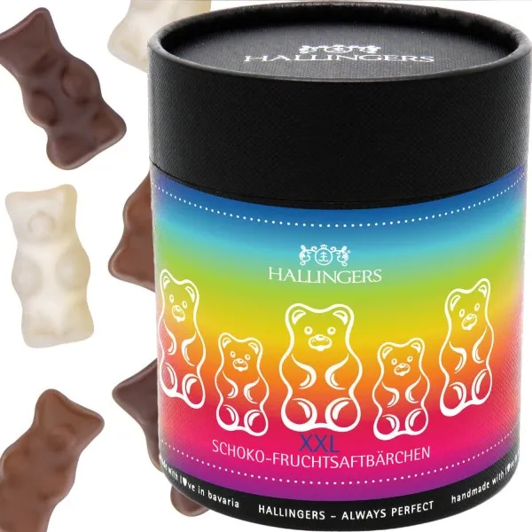 Schokolierte Fruchtsaftbärchen XXL (Schokolierte Fruchtsaftbärchen)