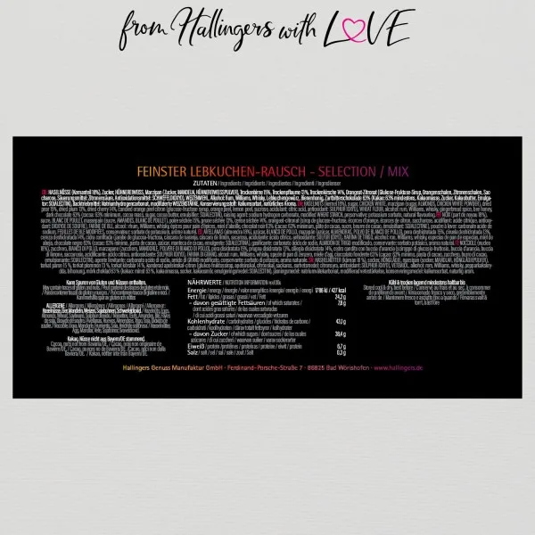 Feinster Lebkuchenrausch Selection (Lebkuchenrausch-Mix)