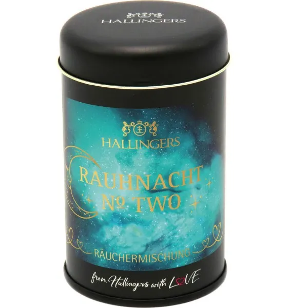 Rauhnacht No. Two - Ruhe (Aromadose) - Premium Räucherwerk mit Harz zum Räuchern in den Rauhnächten (180ml)