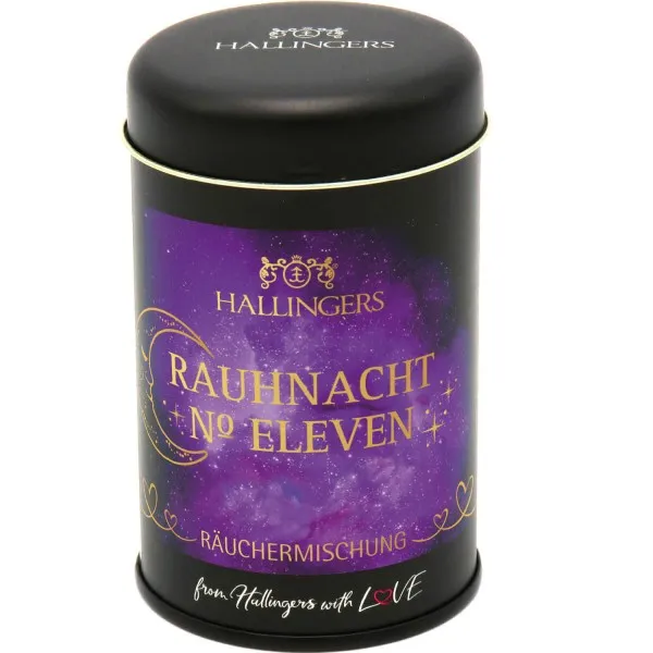 Rauhnacht No. Eleven - Hausreinigung (Aromadose) - Premium Räucherwerk mit Harz zum Räuchern in den Rauhnächten (180ml)