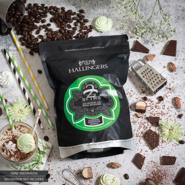 Gourmet-Kaffee aus Papua-Neuguinea, schonend langzeit-geröstet (500g) - No. Two (Aromabeutel)