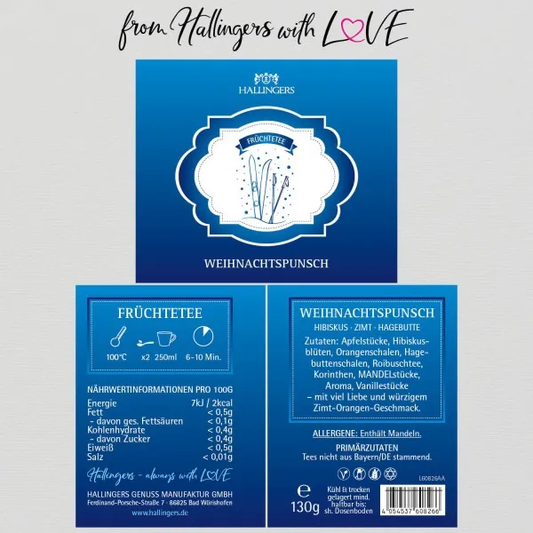 Weihnachtspunsch (Früchtetee)