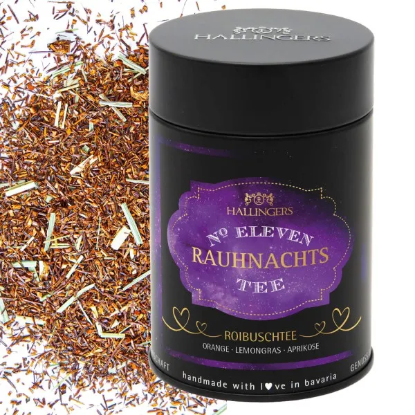 Rauhnacht No. Eleven - XI (Premiumdose) - Spiritueller Tee als Begleiter in den Rauhnächten auch als Geschenk zu Advent & Weihnachten (120g)