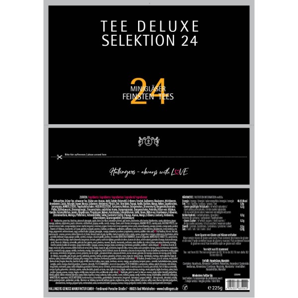 Tee-Geschenk-Set 24 Tees aus aller Welt (225g) - Tee Deluxe Selektion 24 (Set)