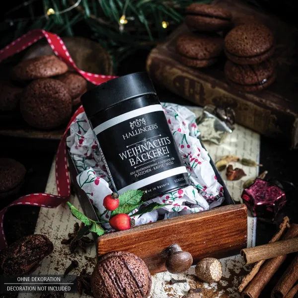 Weihnachtsbäckerei (Aromadose) - Gewürz-Mischung für Plätzchen, Kaffee & Müsli (60g)