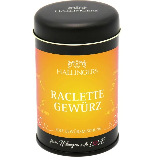 Raclette-Gewürz (Aromadose) - Gewürz-Mischung für Käsespätzle, Fondue & Kartoffelwedges (90g)