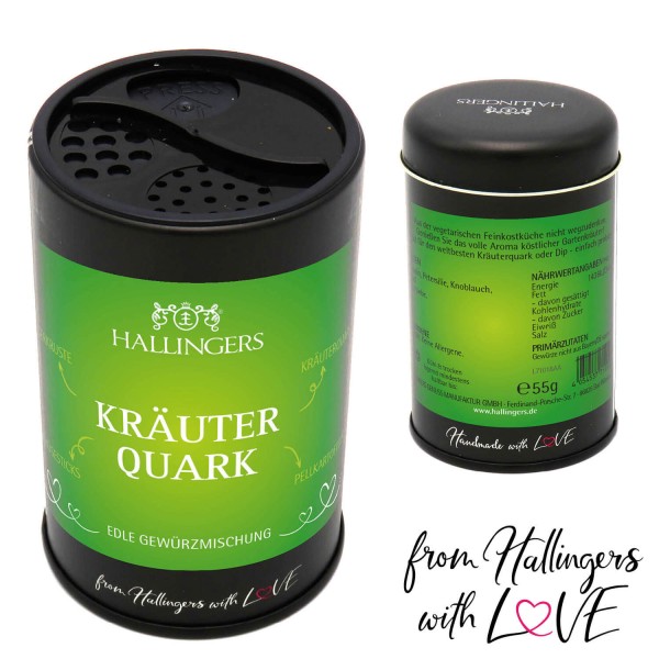 Gewürz-Mischung für Quark, Sauce & Kräuterbutter (55g) - Kräuterquark (Aromadose)