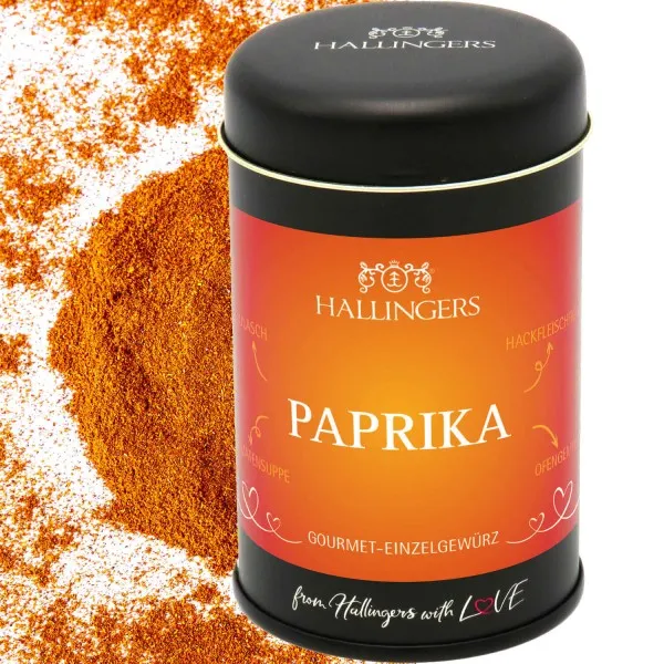 Paprika (Aromadose) - Basis-Gewürz für Gulasch, Tomatensuppe & Hackfleischröllchen (75g)