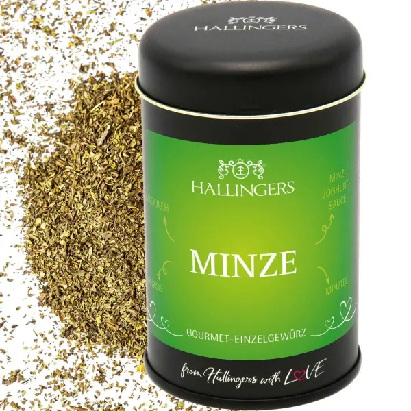 Minze (Aromadose) - Basis-Gewürz für Tabbouleh, Minzeis, -Tee & Minz-Joghourt-Sauce (21g)