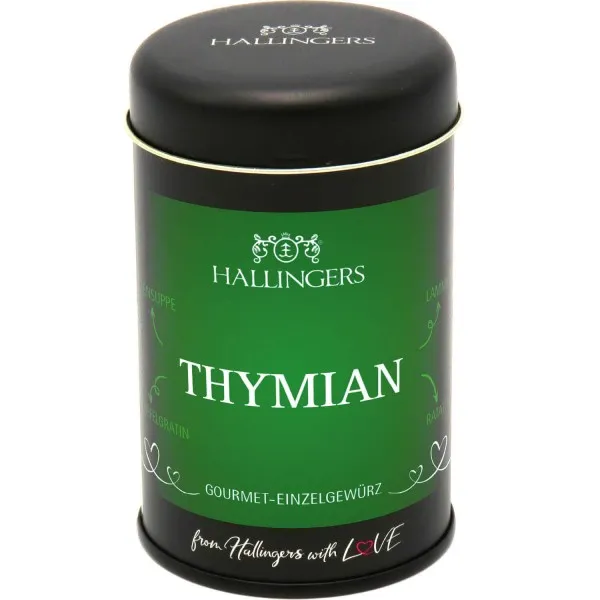 Thymian (Aromadose) - Basis-Gewürz für Lammfilet, Kartoffelgratin & Ratatouille (33g)