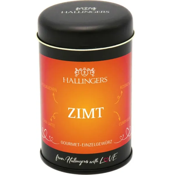Zimt (Aromadose) - Basis-Gewürz für Apfelkuchen, Chai Latte, Rosinenbrot & Curry (65g)