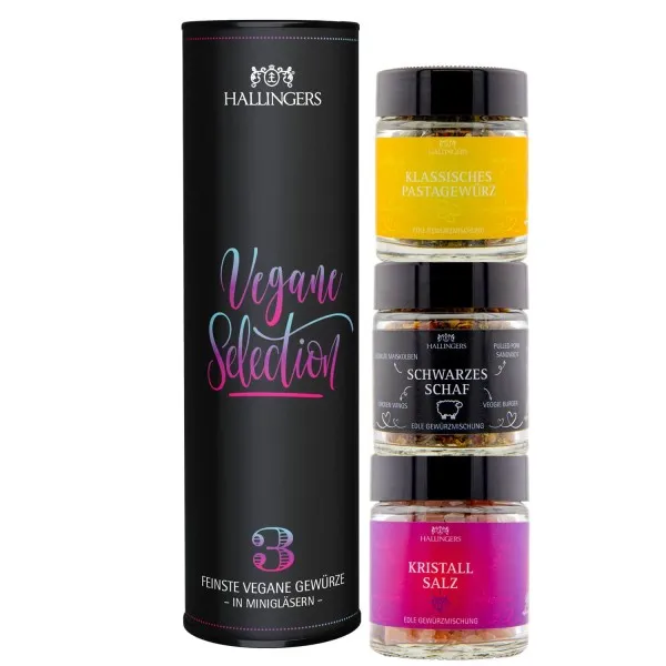 Vegane Selection (3 Kochgewürze im Glas)