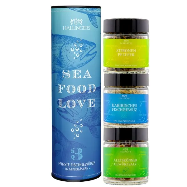 Sea Food Lovers (3 Fischergewürze im Glas)