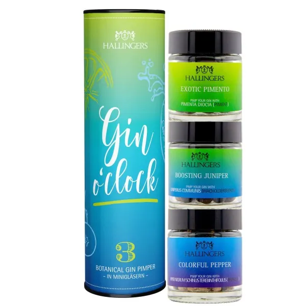 Gin o\clock (3 Botanicals im Glas)