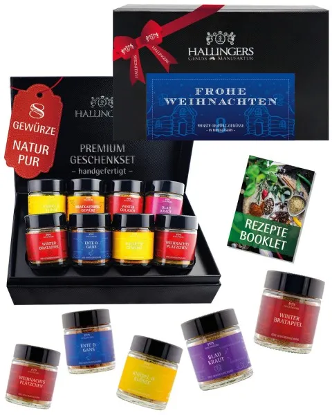 Frohe Weihnachten (8 Winter-Gewürze im Glas)