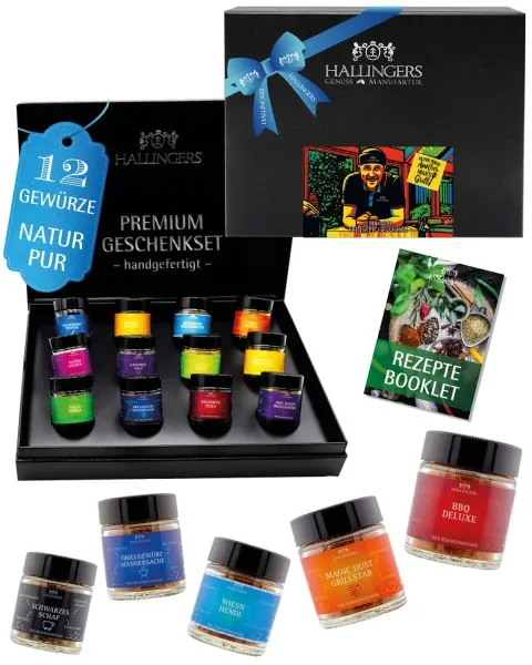 Yoko\s Favorite Mix - Gewürz-Set, 12er Geschenkbox & Booklet