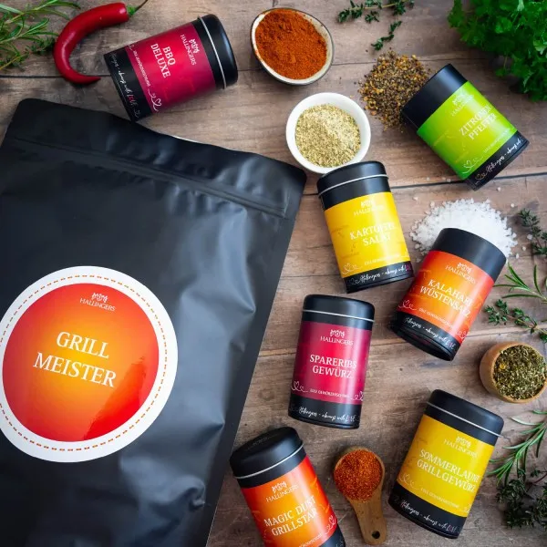 Hallingers Genuss Manufaktur Gewürz Geschenk-Set