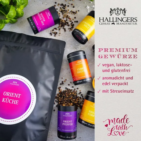 Hallingers Genuss Manufaktur Gewürz Geschenk-Set