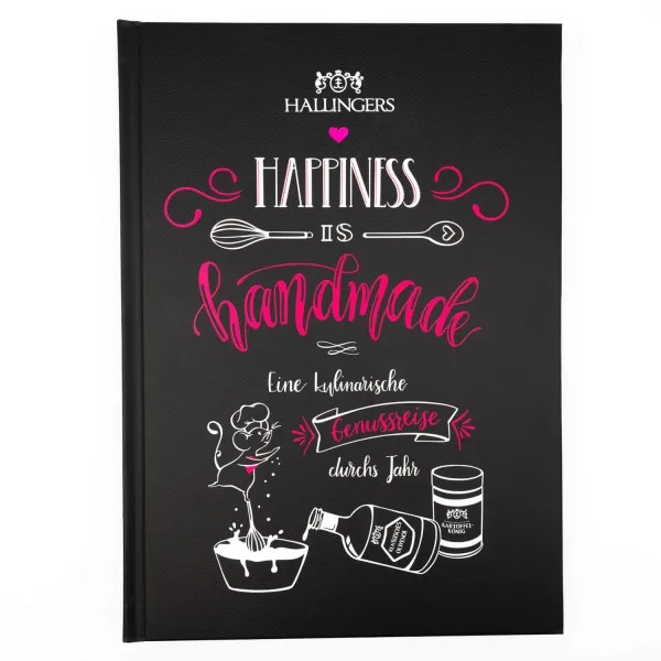 Happiness is handmade (offen) - Kochbuch - Eine kulinarische Genussreise durch\s Jahr (1Stk)