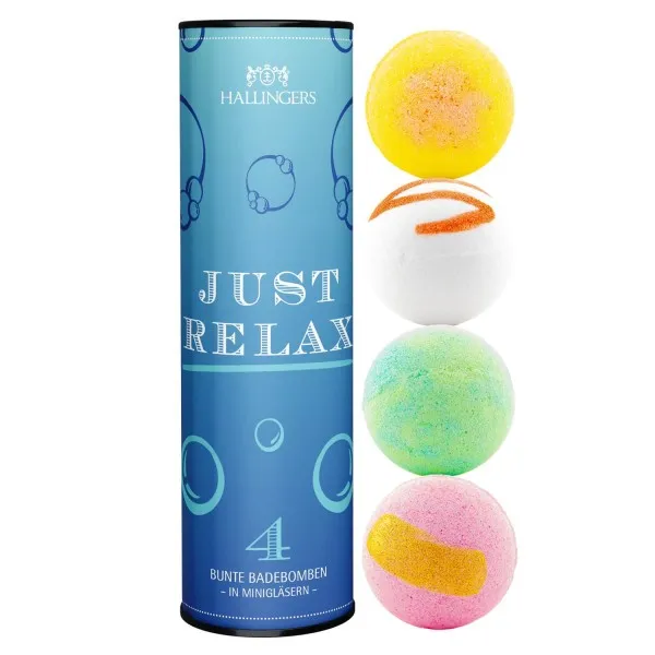 Just Relax (4 Badebomben im Mix)