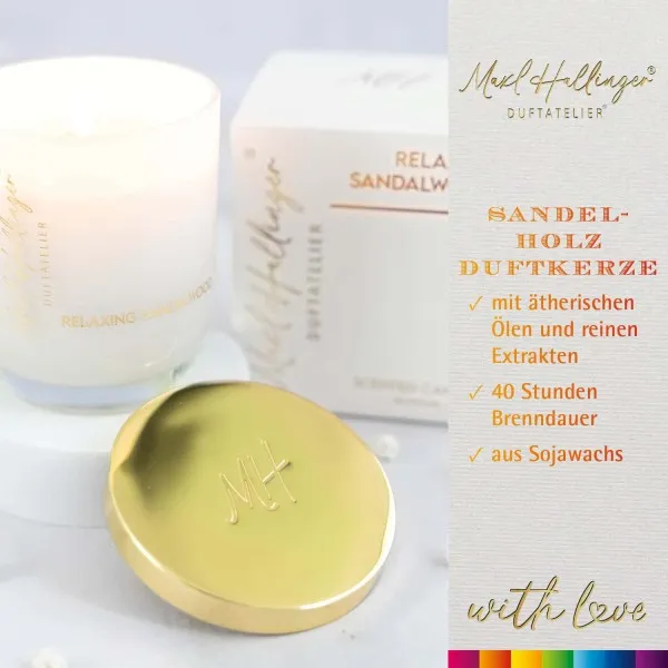 Hallingers Genuss Manufaktur Duftkerze Geschenk