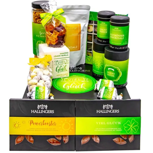 Viel Glück (Geschenkkorb)