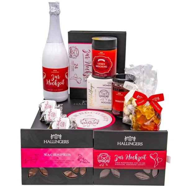 Zur Hochzeit (Geschenkkorb)