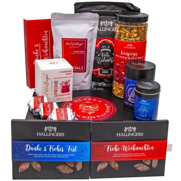 Danke & Frohe Weihnachten (Geschenkkorb)