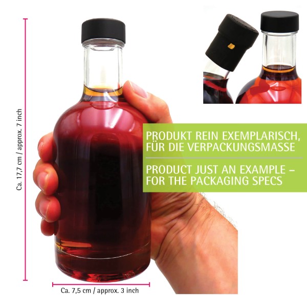 Premium Speise-Öl (350ml) - Fruchtig-natives Olivenöl mit Orange (Exklusivflasche)