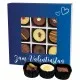 Zum Valentinstag - blue L (Pralinen-Mix)