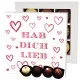 Hab Dich lieb L (Pralinen Mix, ohne Alkohol)