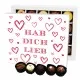 Hab Dich lieb XL (Pralinen Mix, ohne Alkohol)