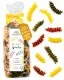 Bunte Spiralen - Edel-Pasta, aus Hartweizengries