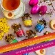 Das perfekte Geschenk für alle Osterliebhaber, die eine bunte Auswahl an Tee mögen.