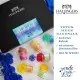 BADESALZE SET IN DER GESCHENKBOX - 24x Badezusatz mit Totes Meer Badesalz, Badekristallen & Fußbad für entspannende Spa- & Wohlfühlmomente, stilvoll verpackt in einer edlen Geschenkbox. Die besondere Geschenkidee für Wellness & Me-Time