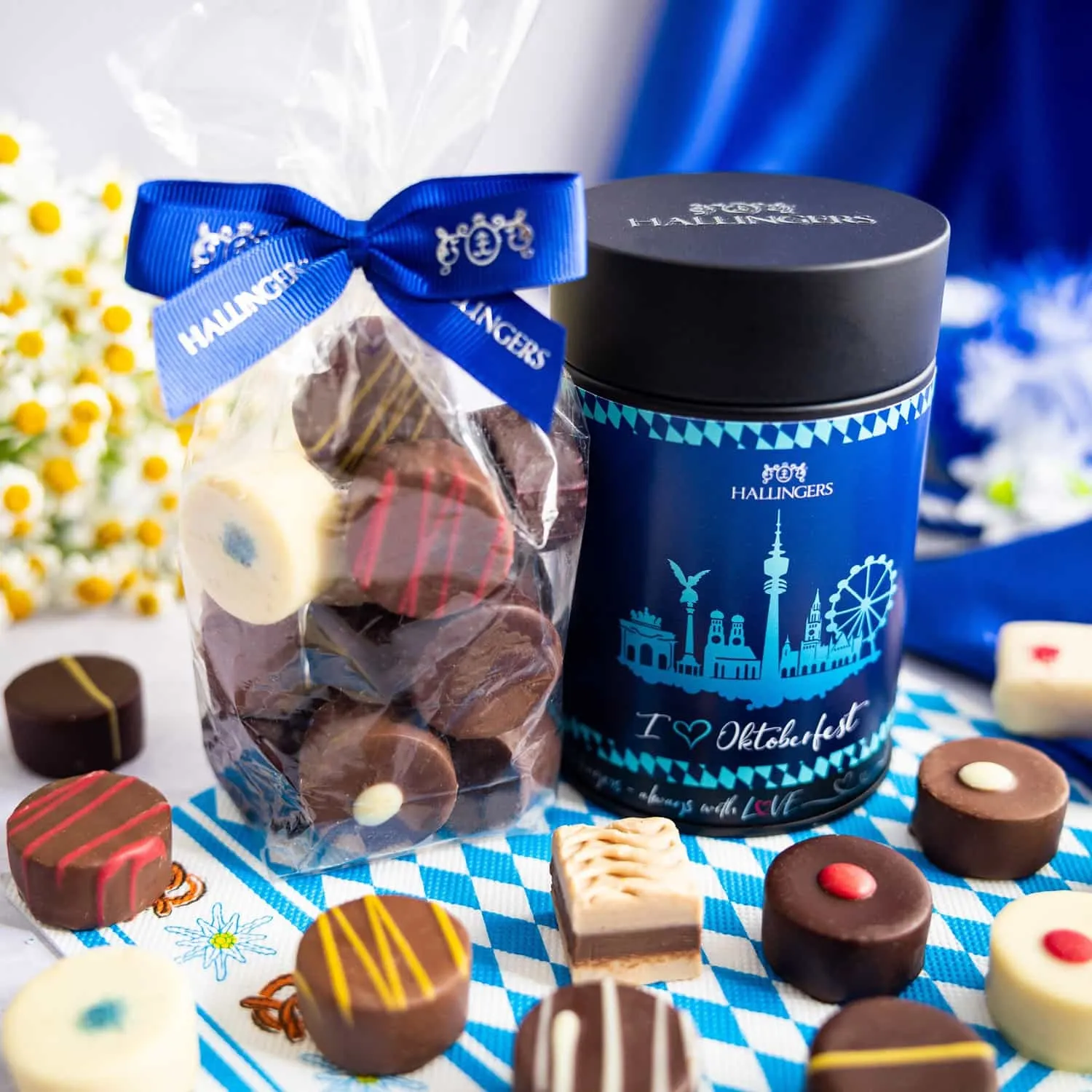 Perfekt Mitbringsel - über einen süßen Gruß vom Oktoberfest freut sich jeder! An heißen Tagen versenden wir mit kostenlosem Kühlakku.