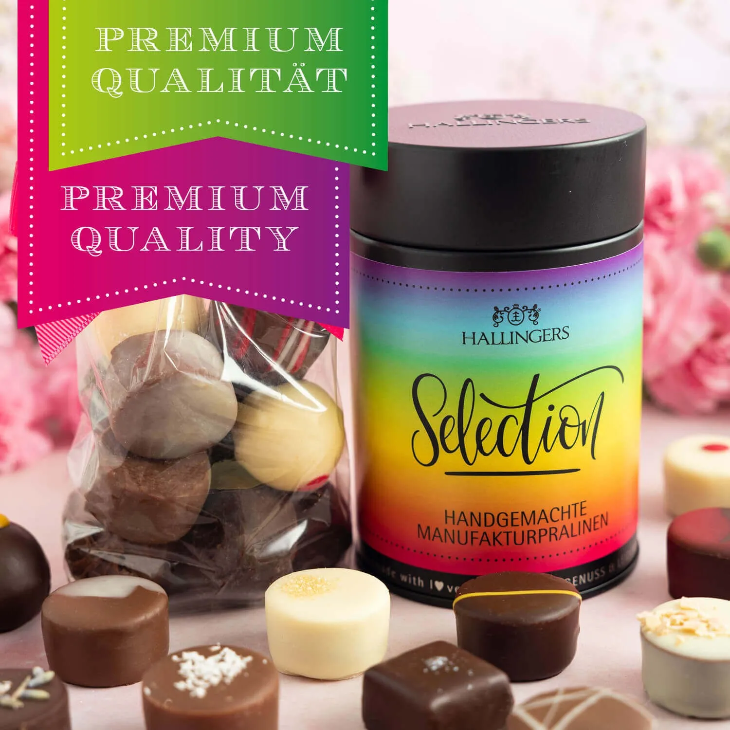 Verführung pur! Handgemachte Pralinen sind die Königsklasse der Confiserie-Kunst!
