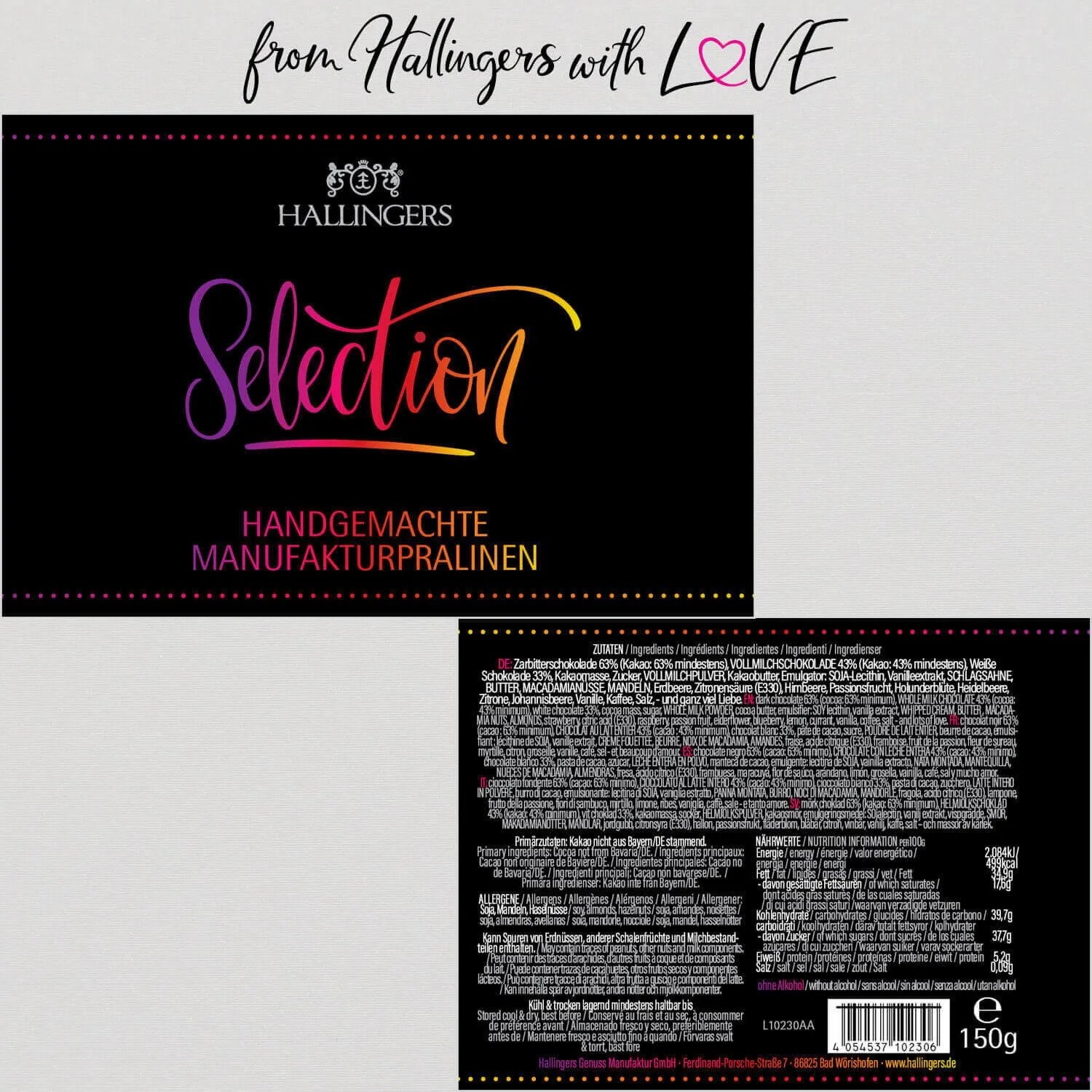 Selection (Pralinen Mix, ohne Alkohol)