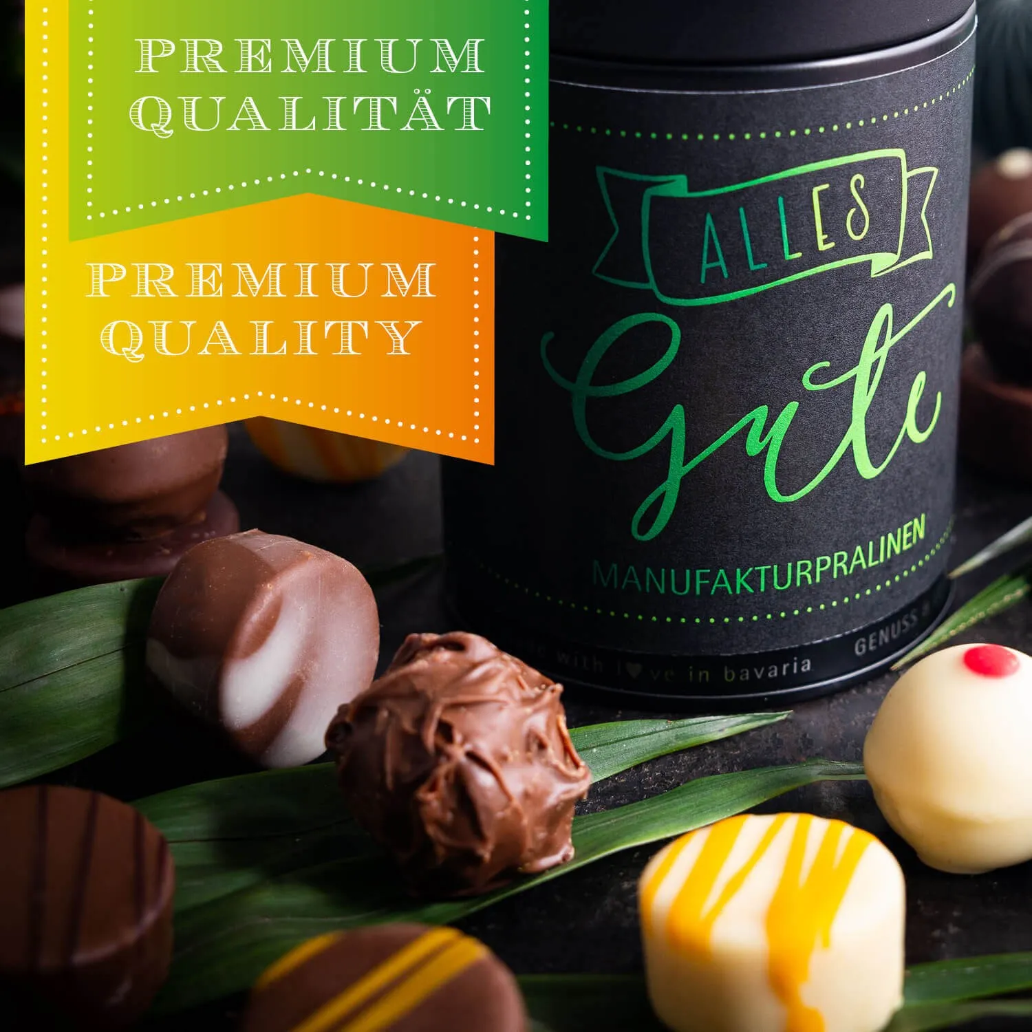Verführung pur! Handgemachte Pralinen sind die Königsklasse der Confiserie-Kunst!
