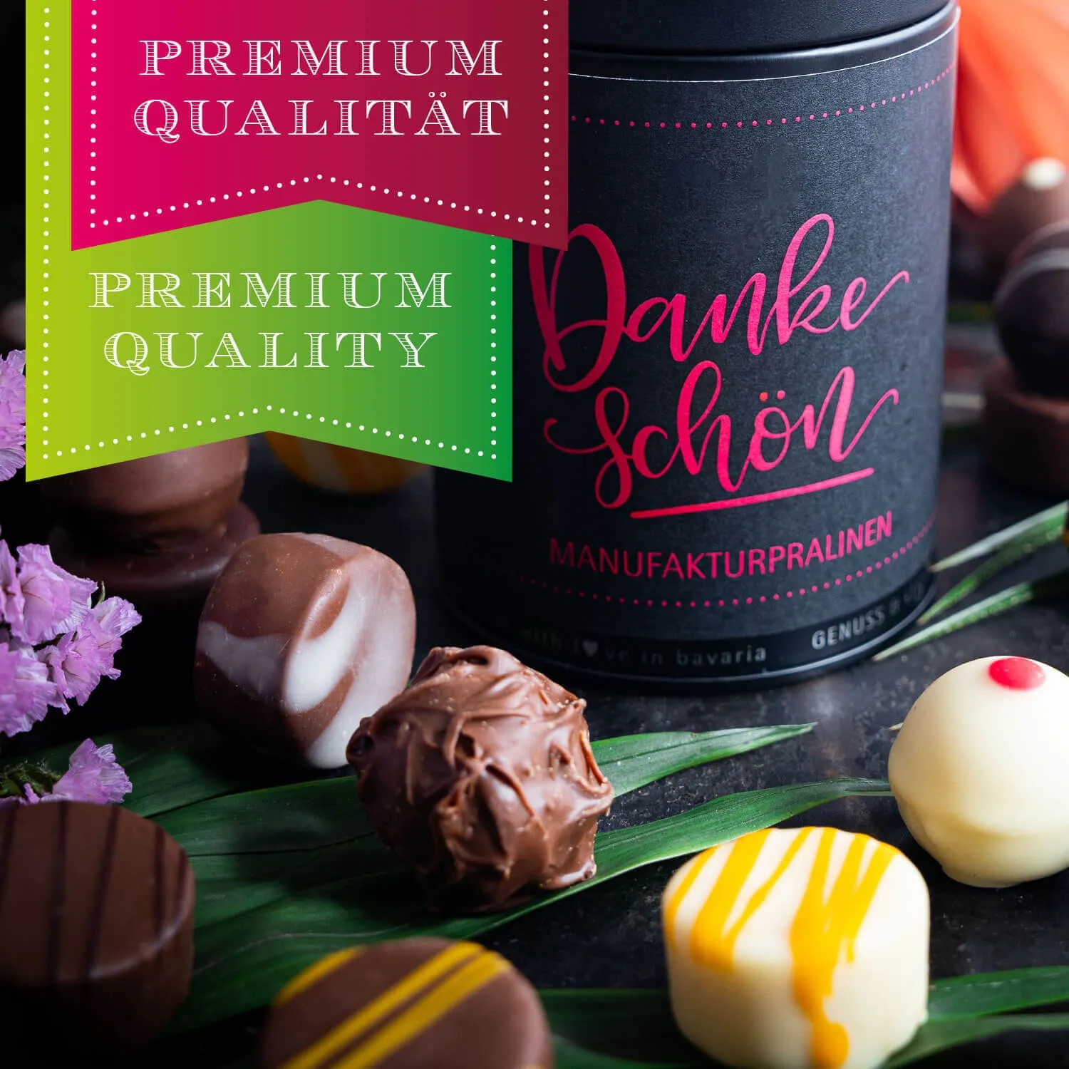 Verführung pur! Handgemachte Pralinen sind die Königsklasse der Confiserie-Kunst!