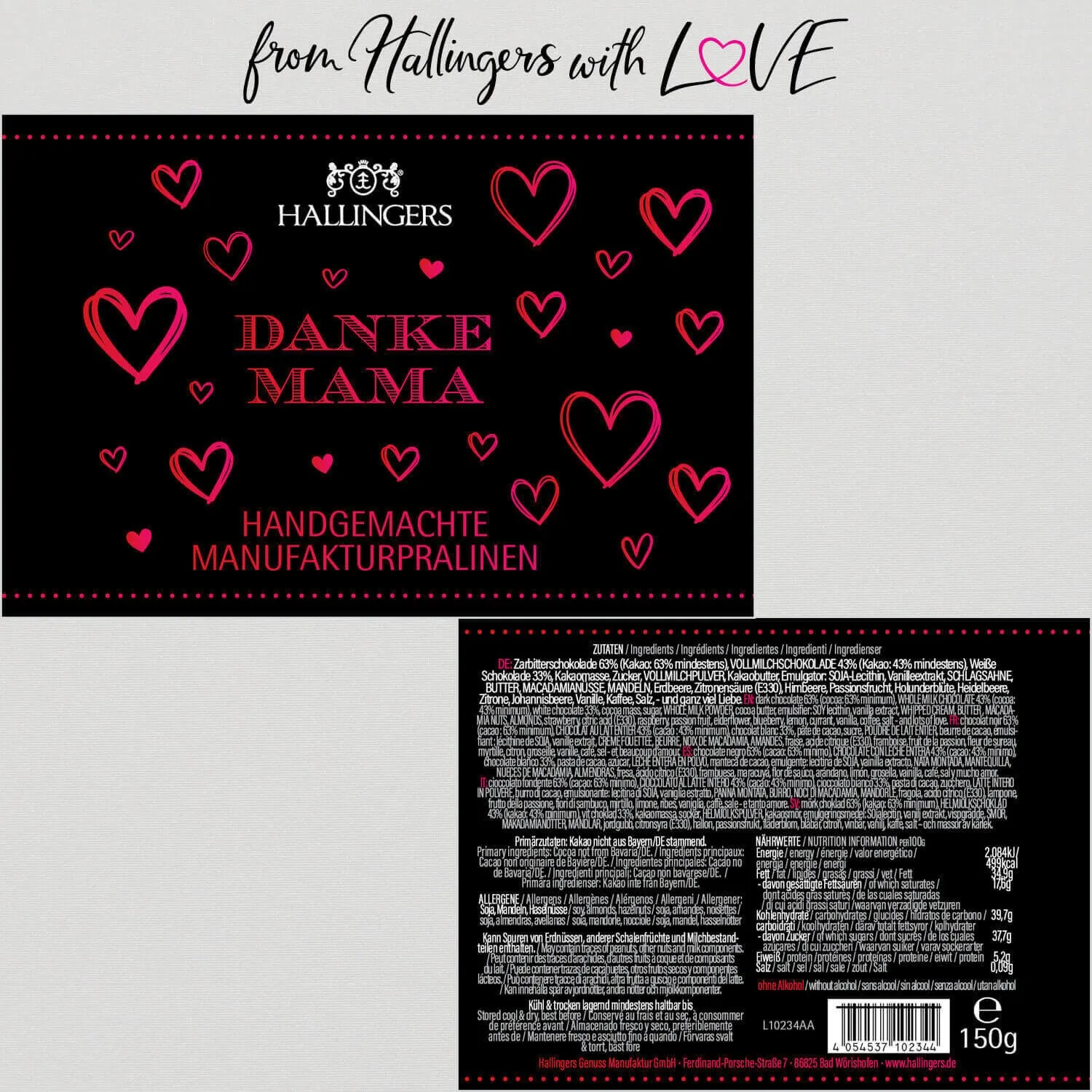 Danke Mama (Pralinen Mix, ohne Alkohol)