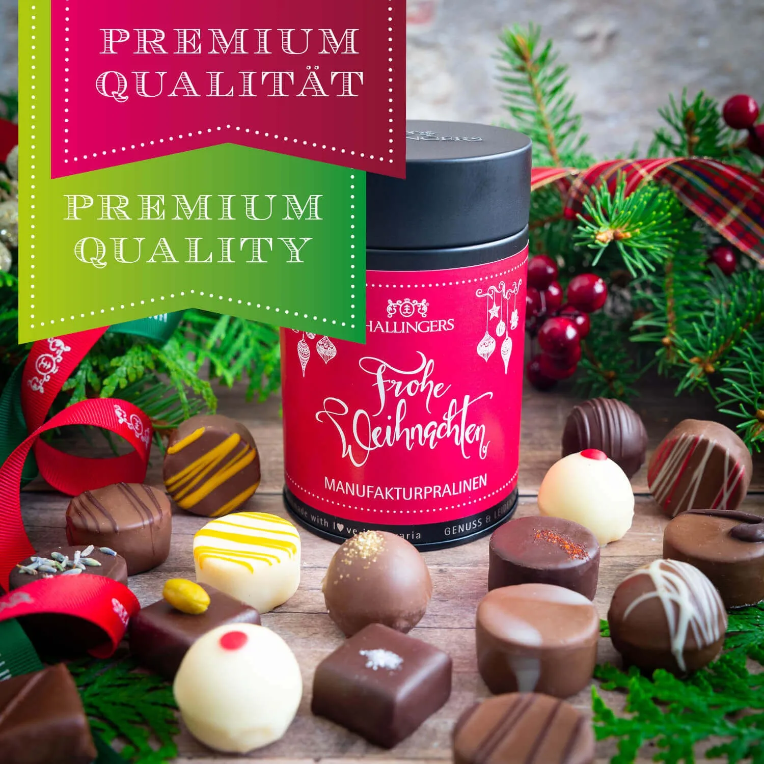 Verführung pur! Handgemachte Pralinen sind die Königsklasse der Confiserie-Kunst!