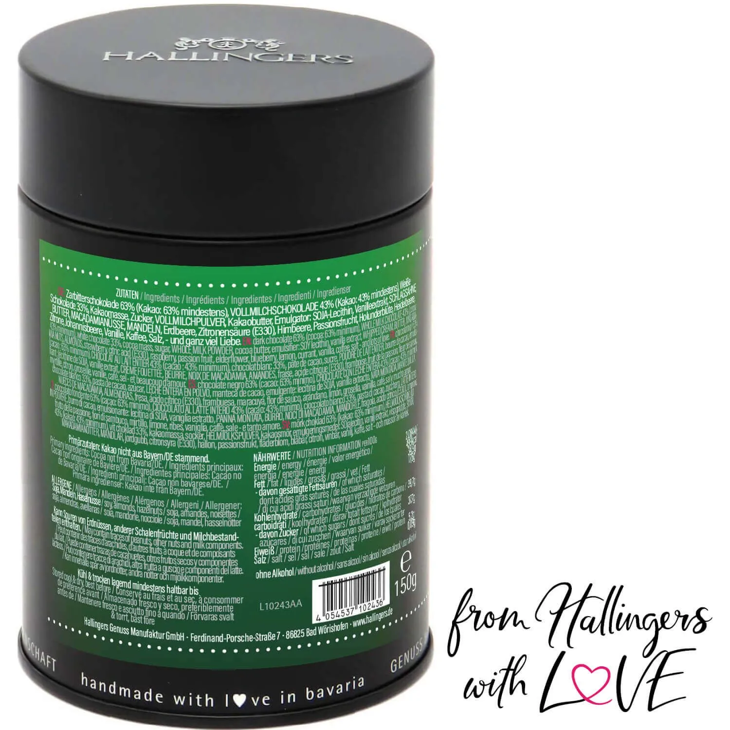 Herzlichen Dank Christmas (Pralinen Mix, ohne Alkohol)